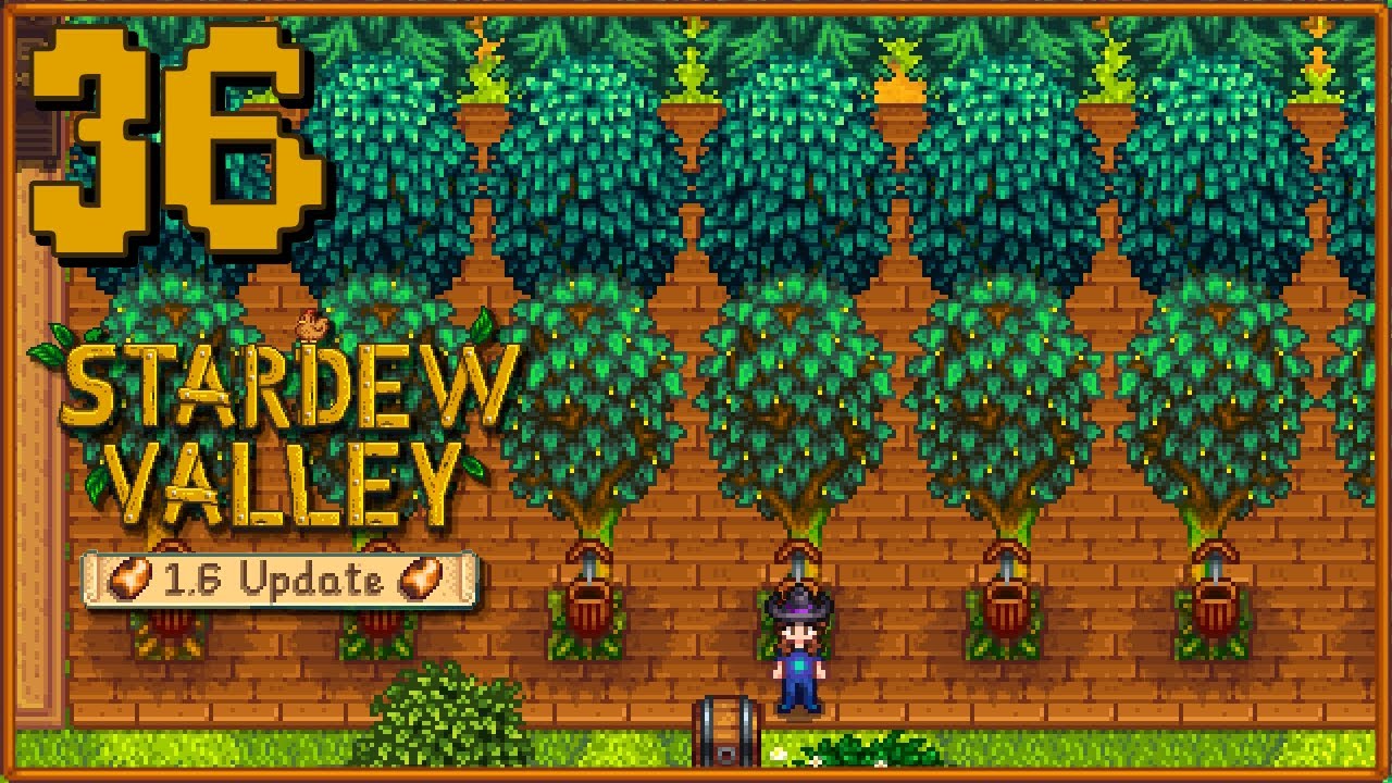 To the Island and Back, Instantly! - Stardew Valley 1.6 Update - Ep. 36