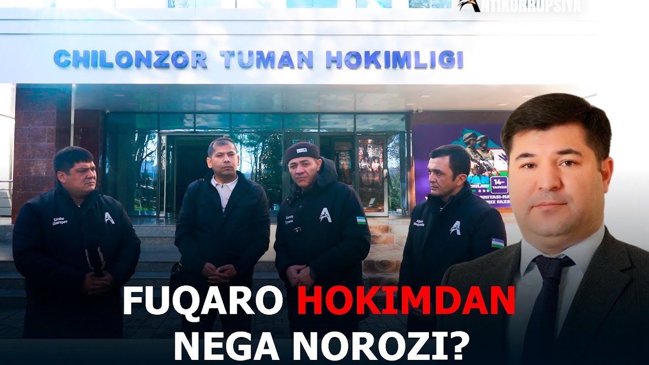 CHILONZOR TUMAN HOKIMIDAN 