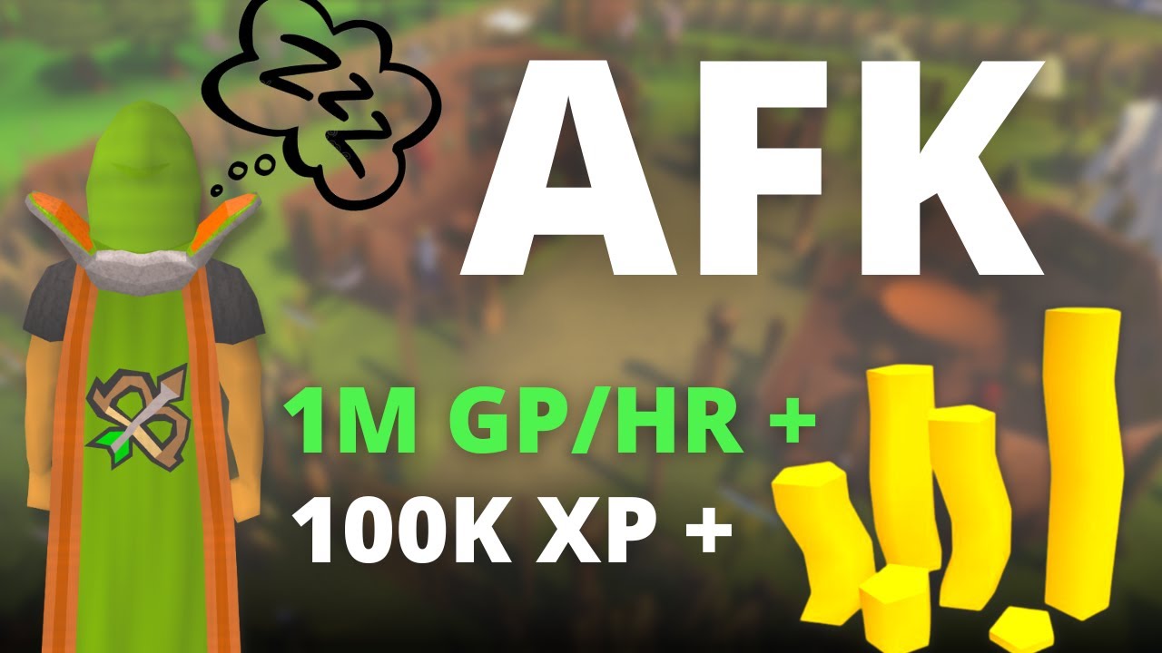OSRS - The ULTIMATE AFK Money Making Method ! - 15 Minutes Of AFK