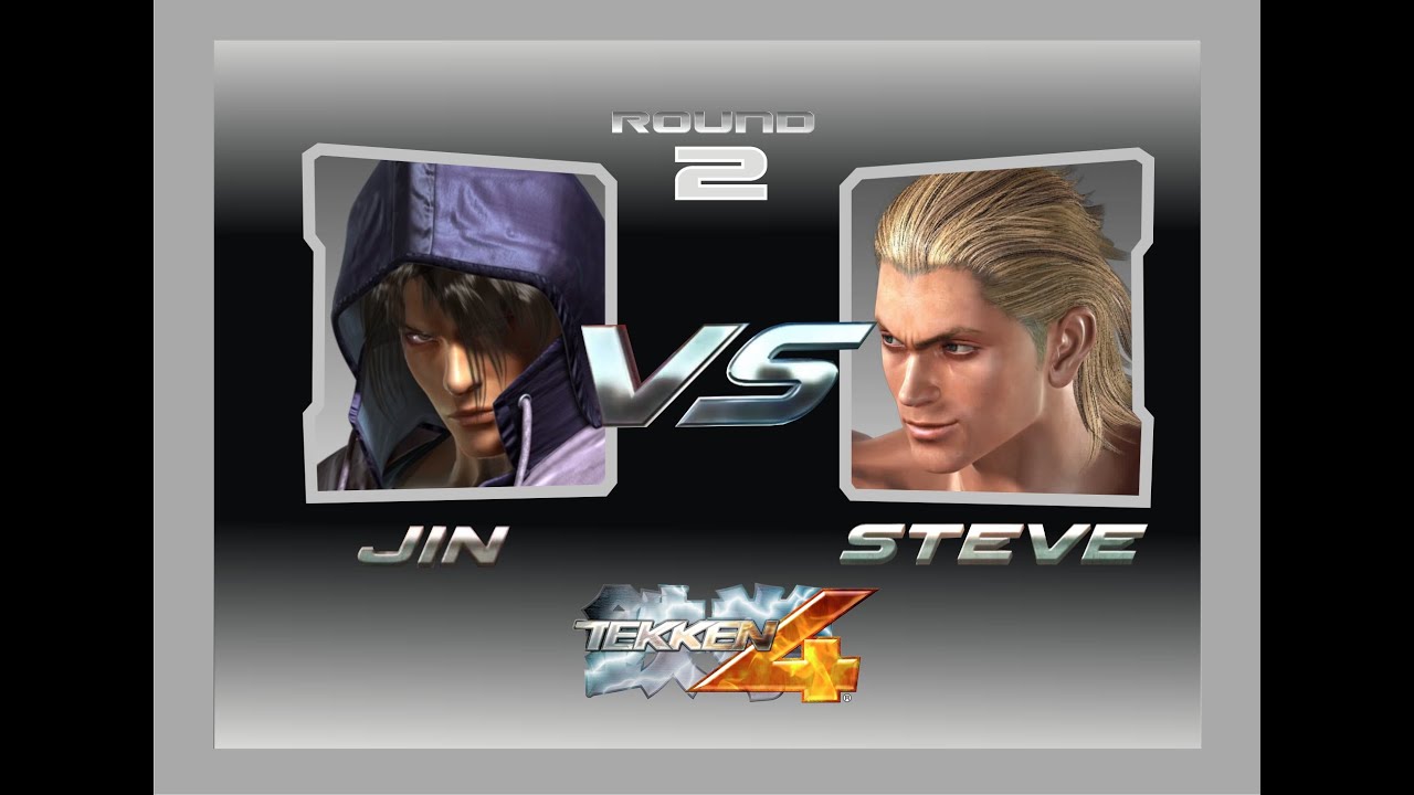 Tekken 4 Old School Yang li (Jin) vs Liang (Fox) Match # 2