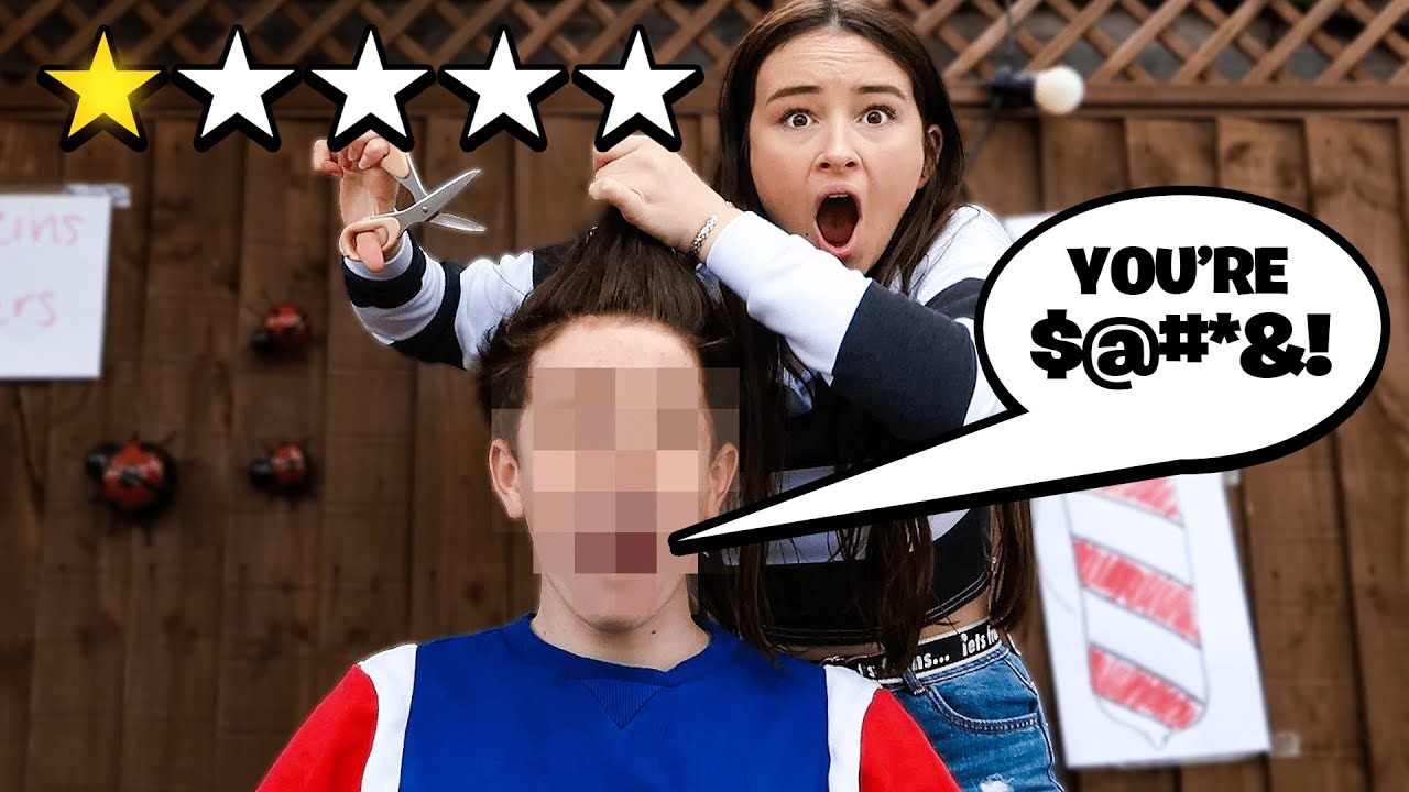 Cutting My LITTLE BROTHERS Hair Off Prank! *HE GOT MAD*
