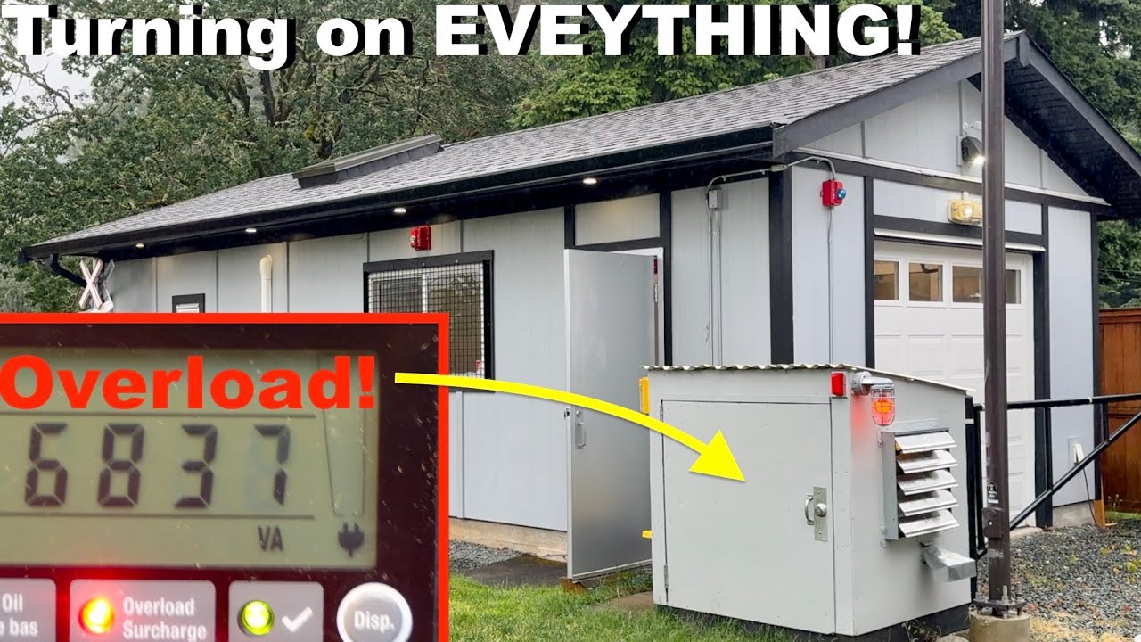 Max Load Generator Test Turning On Everything!