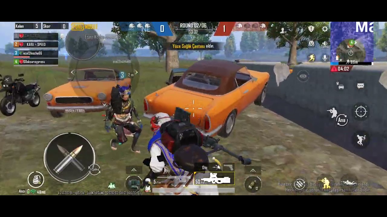 Sınıf arakadaşım ile pubg oynadık