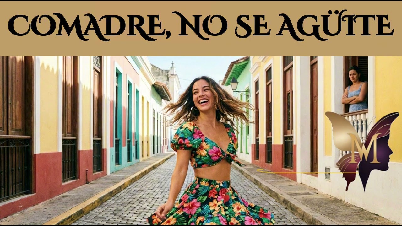 COMADRE, NO SE AGÜITE -  Yo paso y él se voltea,No puedo andar con antifaz? | Cumbia 
