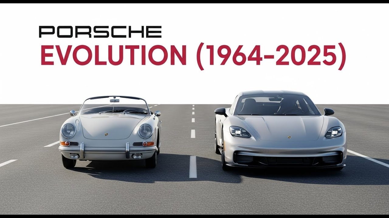 Porsche Evolution 1964&ndash;2025 | From Classic Roadsters to EV Supercars