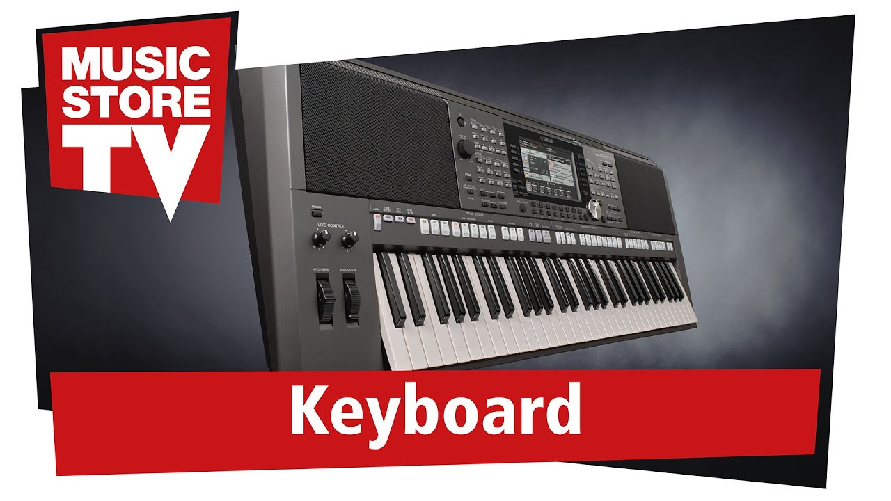 YAMAHA PSR-S970 Keyboard Präsentation mit Michel Voncken PSR-S770