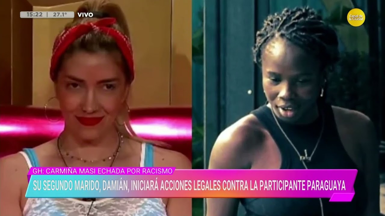 GH: Carmiña Masi echada por Racismo │VLC│ 12-03-26