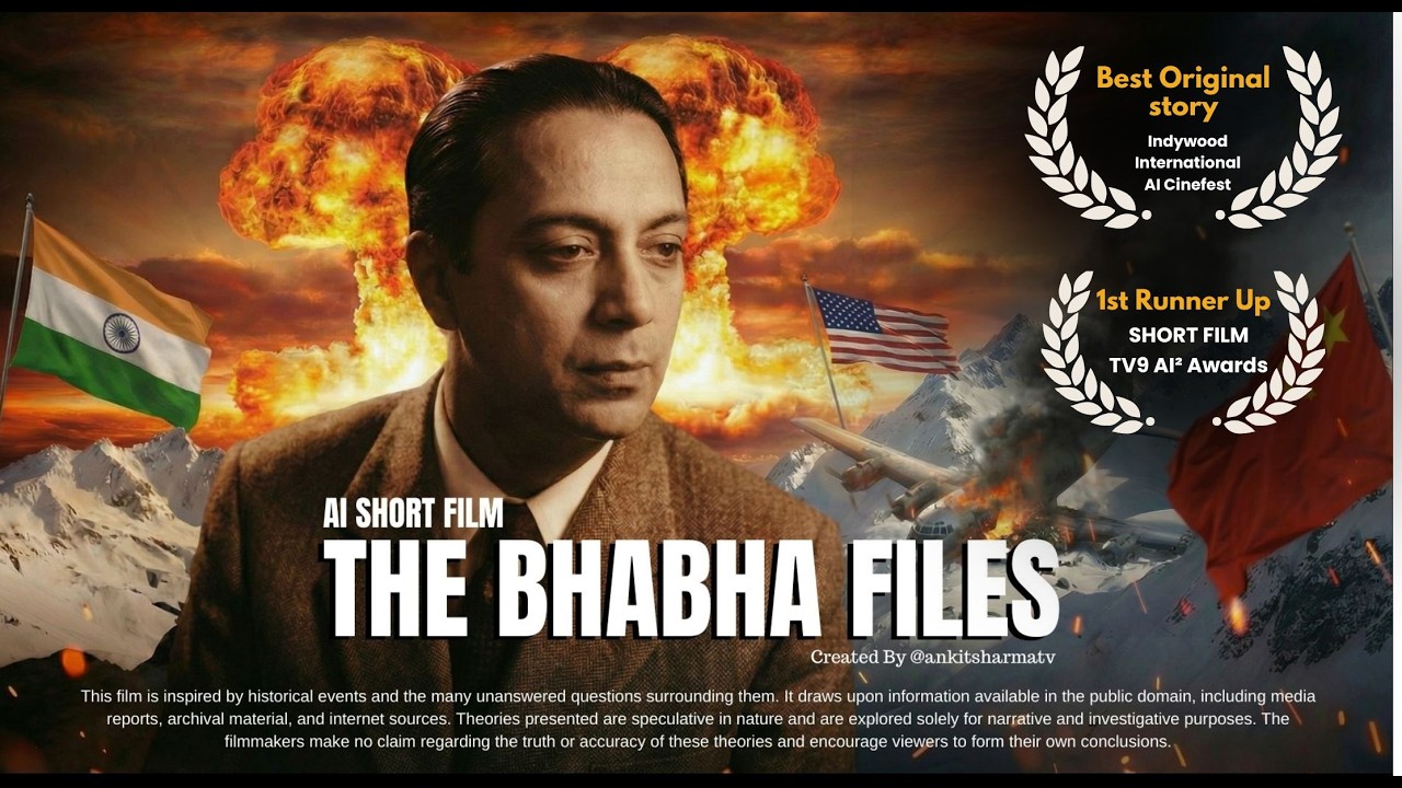 The Bhabha Files Untold story of Homi Bhabha - AI Short Film