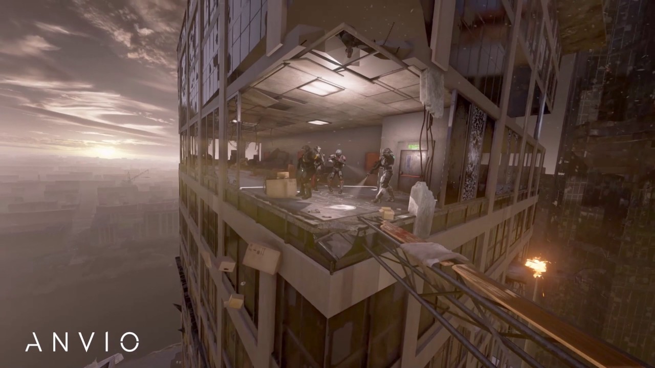 ANVIO VR Multplayer, 'Full body' Mo-Capped VR Arena - Gameplay