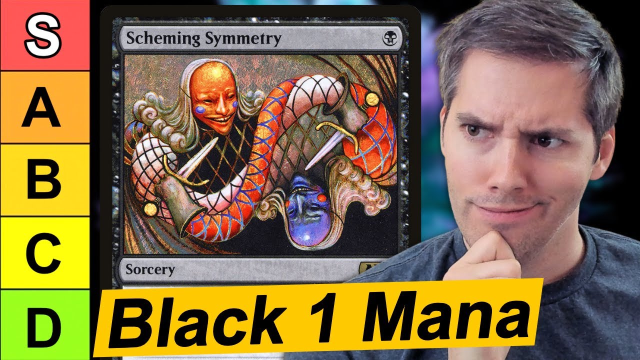 I Ranked Every 1 Mana Black Spell on a Tier List | Magic: The Gathering