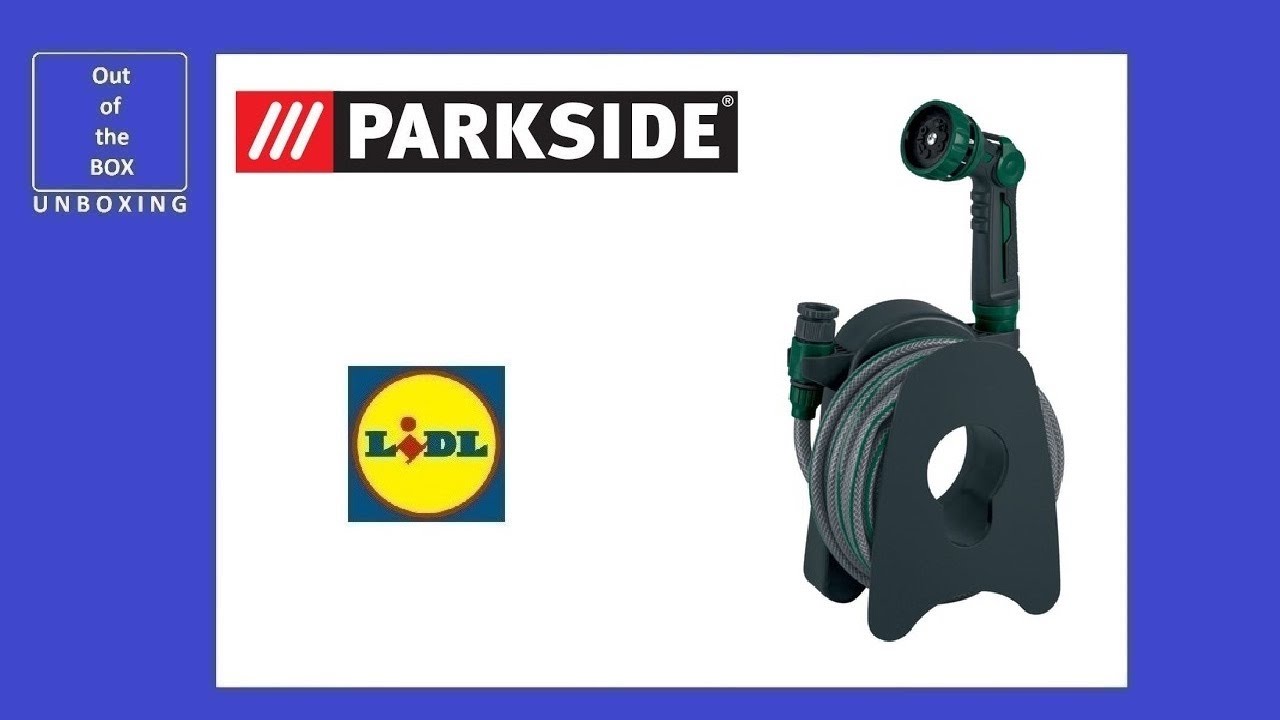 Parkside Garden Hose Set Art.-Nr.: WU9925858 UNBOXING (Lidl 10m 18 bar 1kg 9mm)