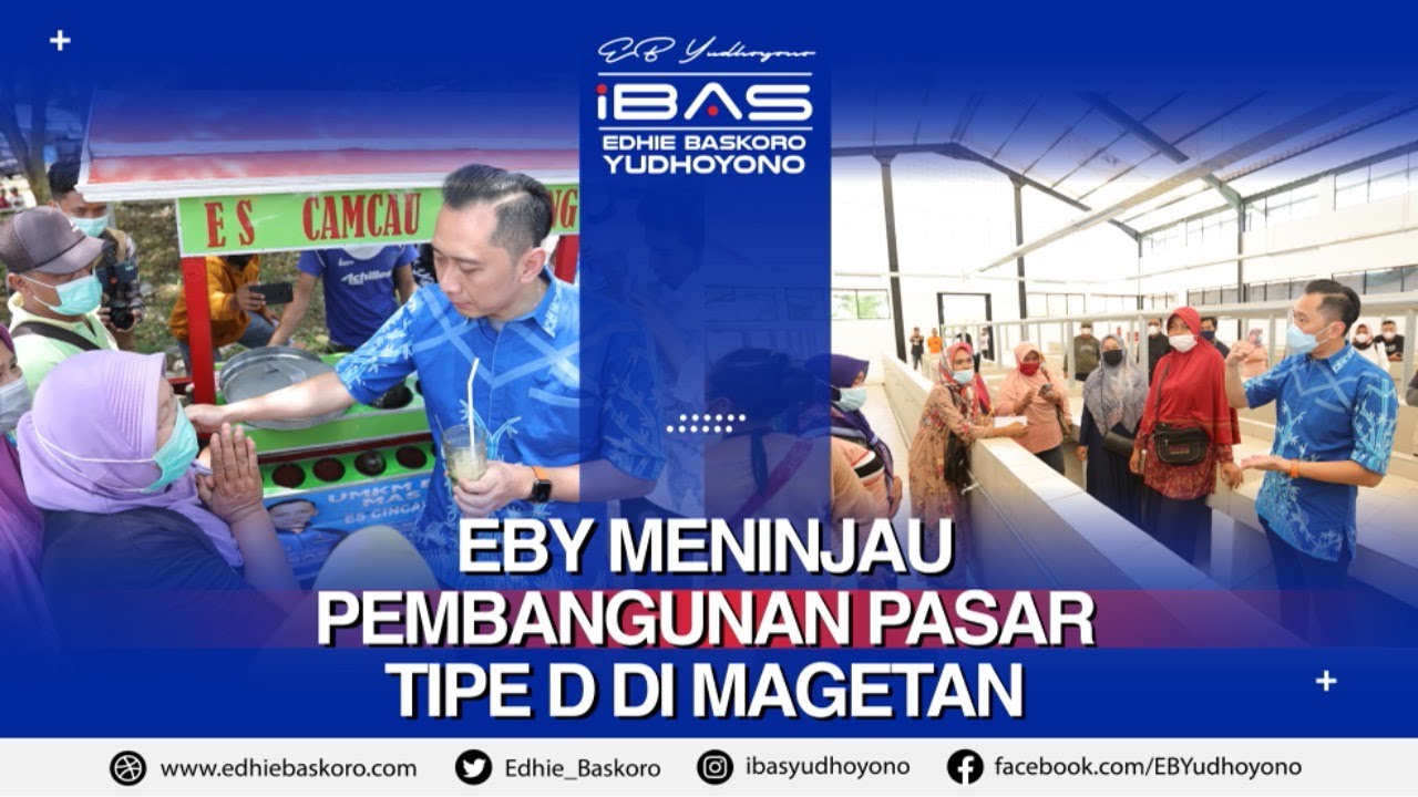 EBY Meninjau Langsung Pembangunan Pasar Tipe D di Parang, Magetan