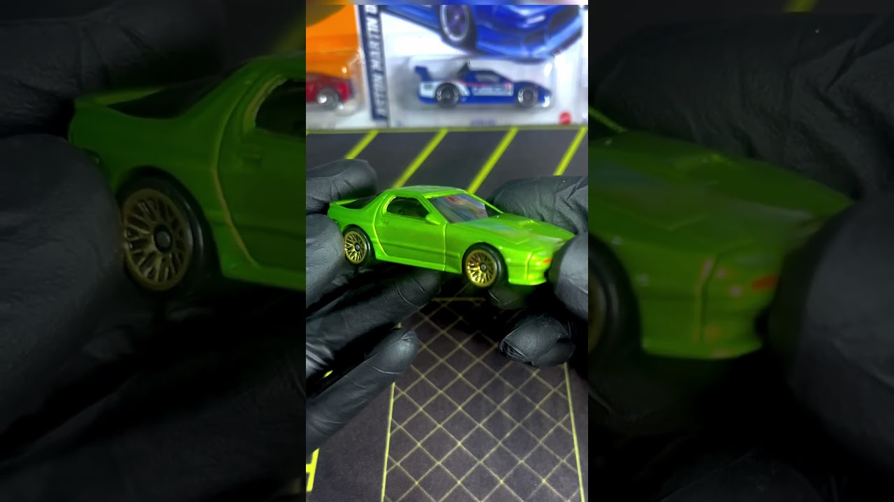 🏁89 Mazda Savanna RX-7 FC3S🏁 Hot Wheels ❤️❤️ #shorts #hotwheels #mazdarx7 #viralshort