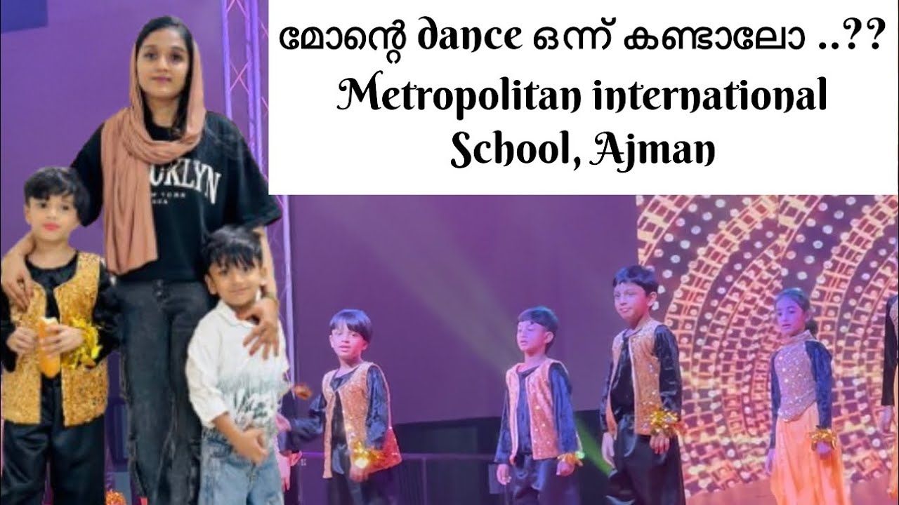 My boy dance program in Metropolitan international school,Ajman