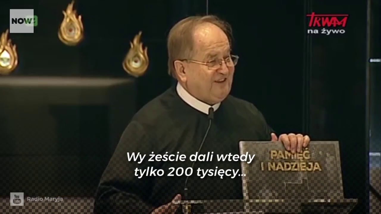 PiS dało tylko 200 tyś, Wykpił Rydzyk ten ochłap :)