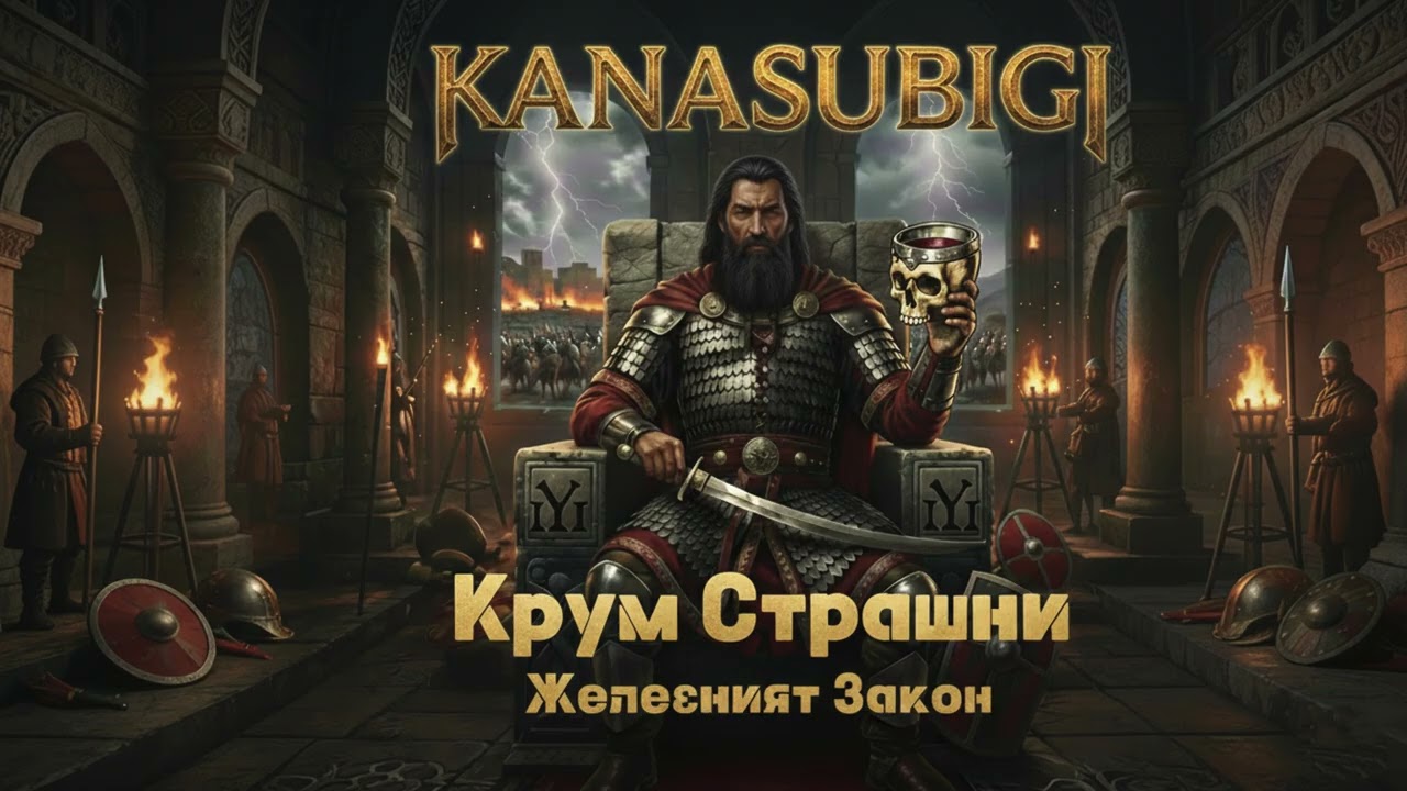 KANASUBIGI - Крум Страшни (Железният Закон) | Epic Bulgarian Metal