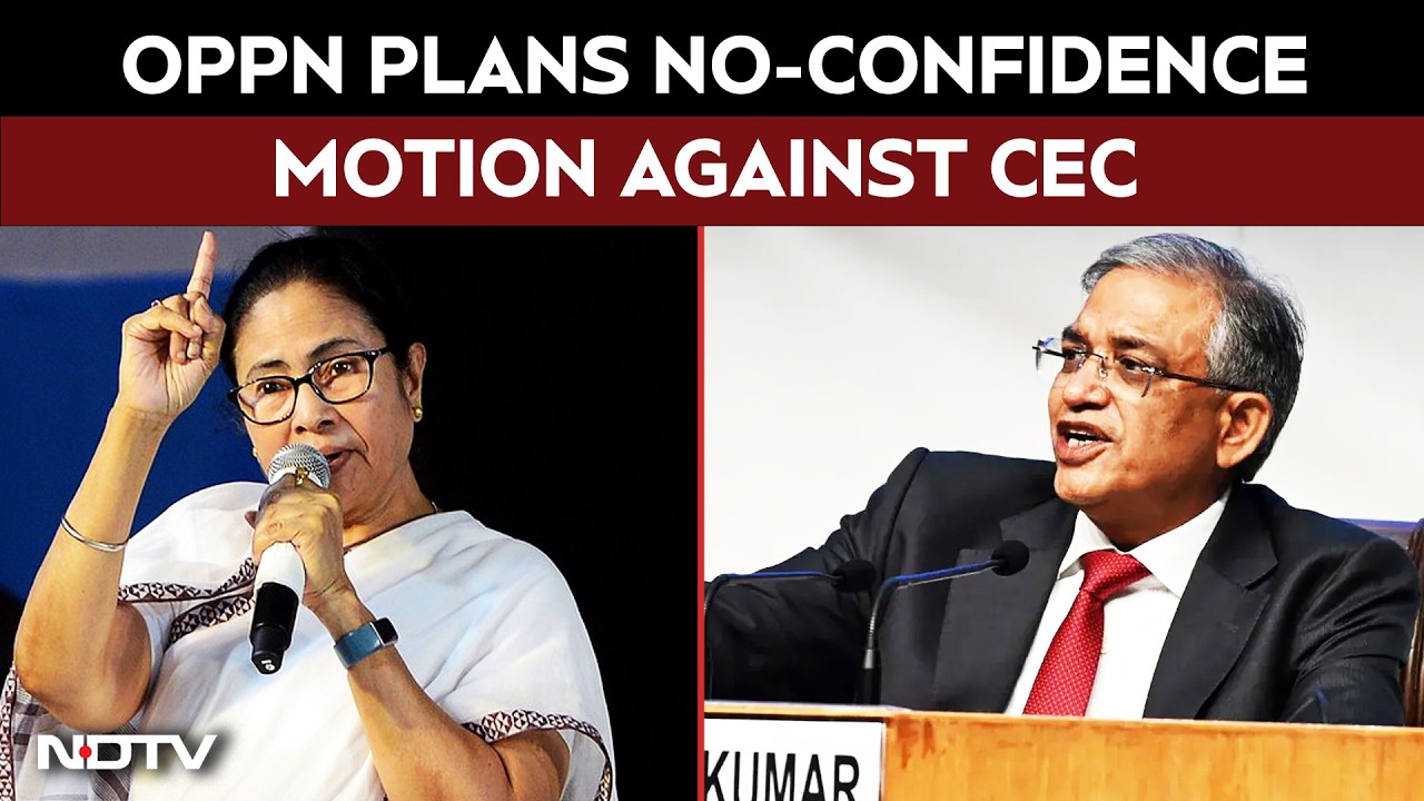 Gyanesh Kumar News | Opposition Plans No-Confidence Motion Against Chief Election Commissioner