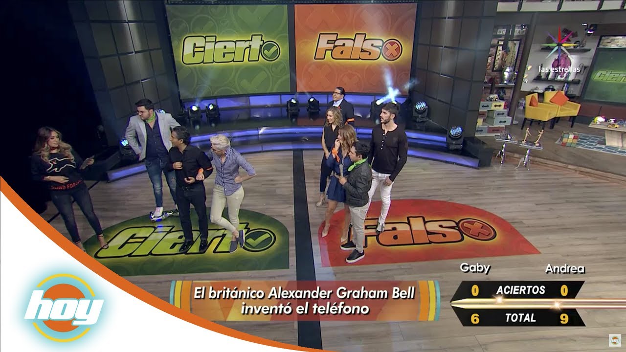 Gaby Carrillo vs Andrea Legarreta | Cierto o falso | Hoy