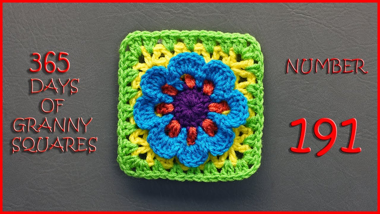 365 Days of Granny Squares Number 191