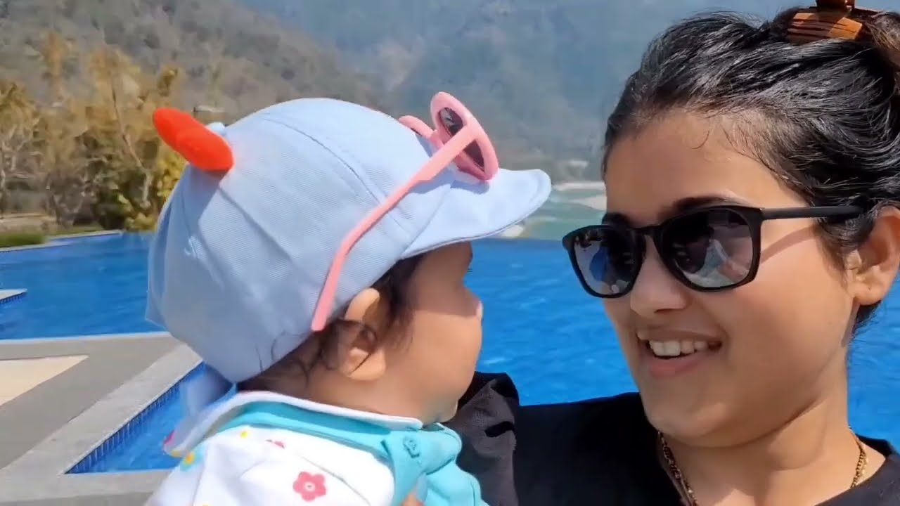 First trip with our baby #rishikesh #alohaontheganges