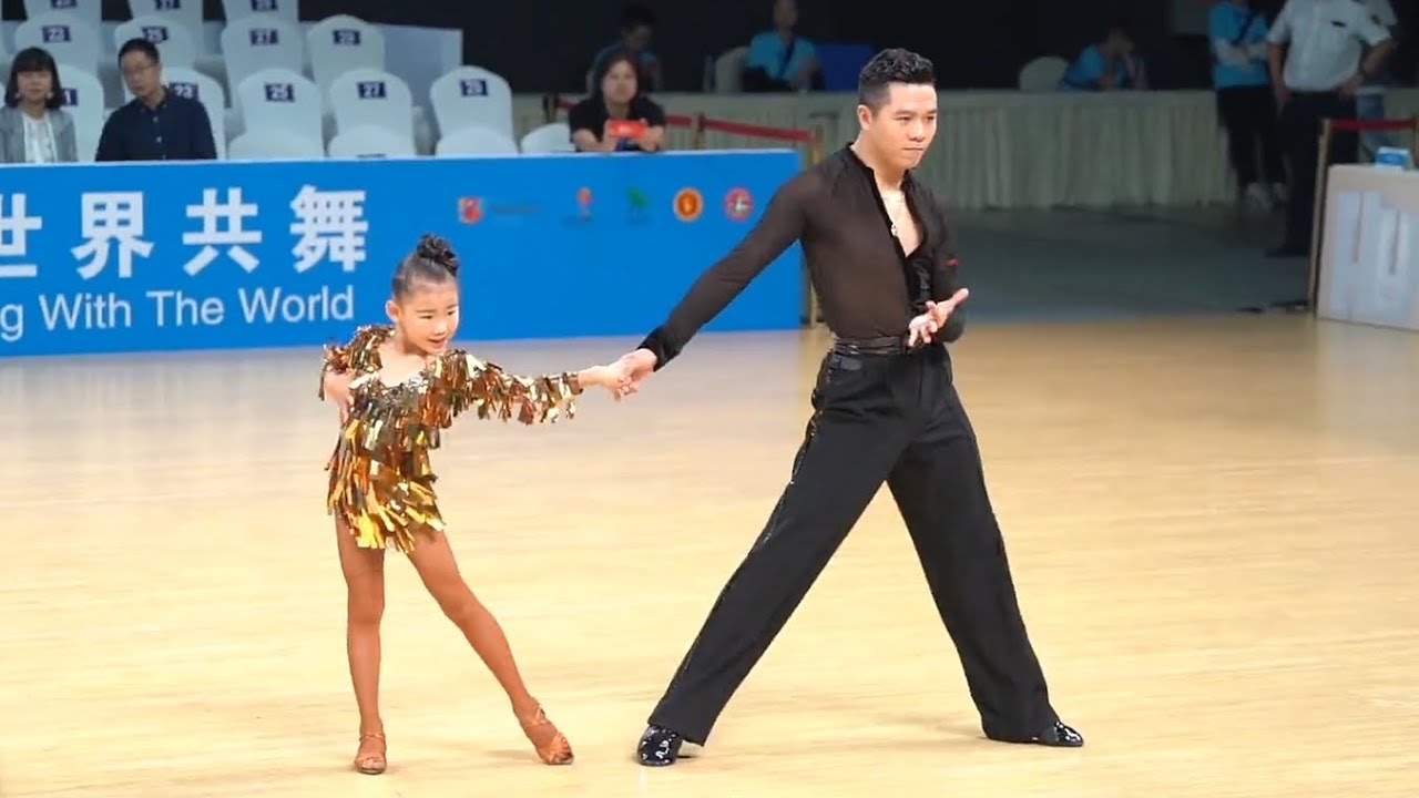 Amazing Cha Cha&Jive & Rumba!  💃🕺Pro Teacher & Talented Student LATIN Show !#danceshorts #dance