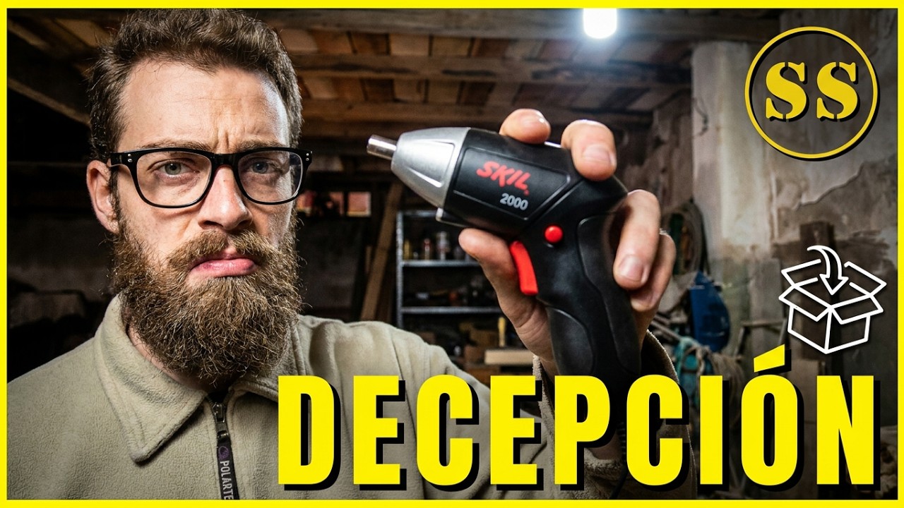 📦 DESEMPAQUETADO ATORNILLADOR SKIL 2000 (3,6 V) 🔩🔩