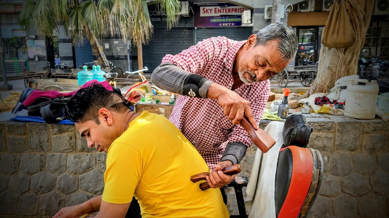 ASMR STRESS Disappears Head Massage by Waris Barber