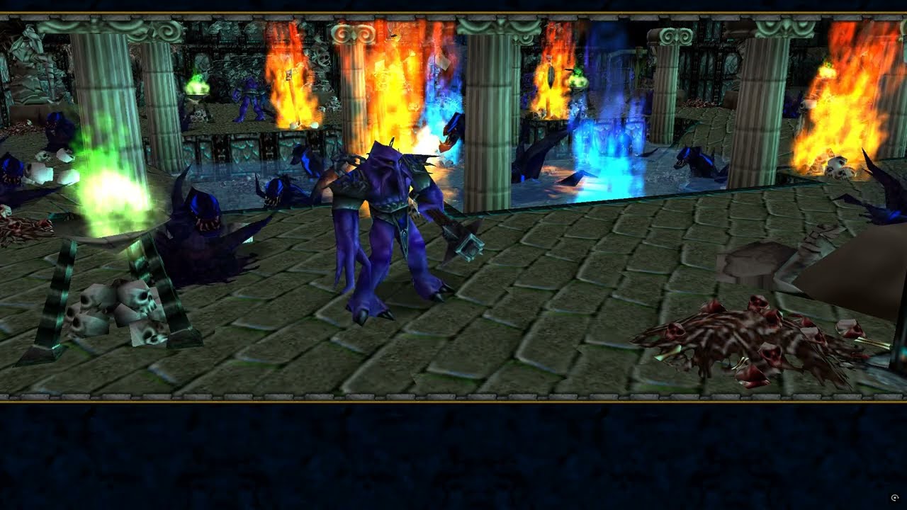Warcraft 3 - Dwarf Campaign - City of Seven Mithril Golems - Part 1 - 01