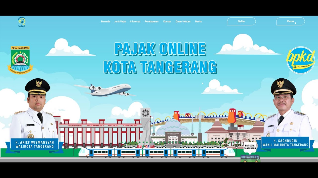 PAJAK ONLINE BPKD KOTA TANGERANG