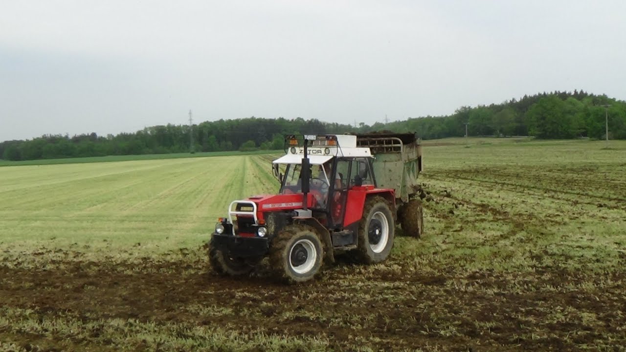 TRACTORS IN ACTION / HNOJENÍ ORBA SETÍ - ZETOR 16145, TATRA, JD8230