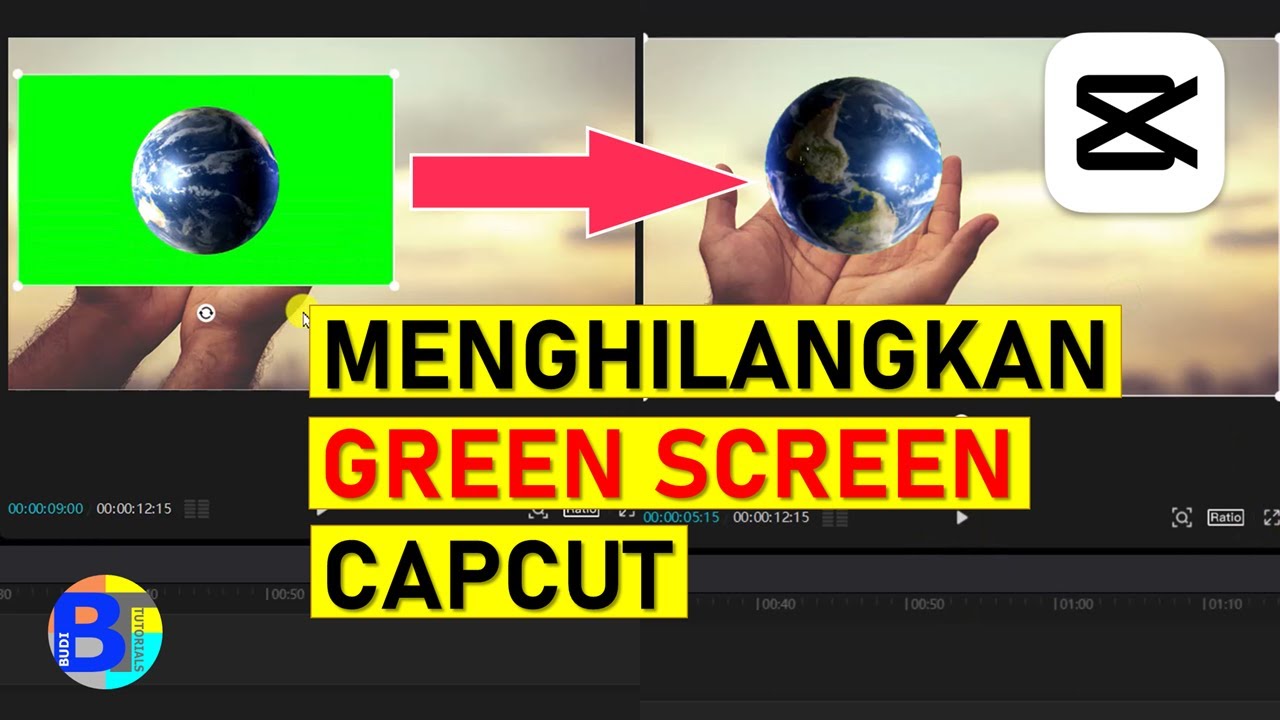 Cara Menghapus Background Green Screen di Capcut PC | Belajar Edit Video