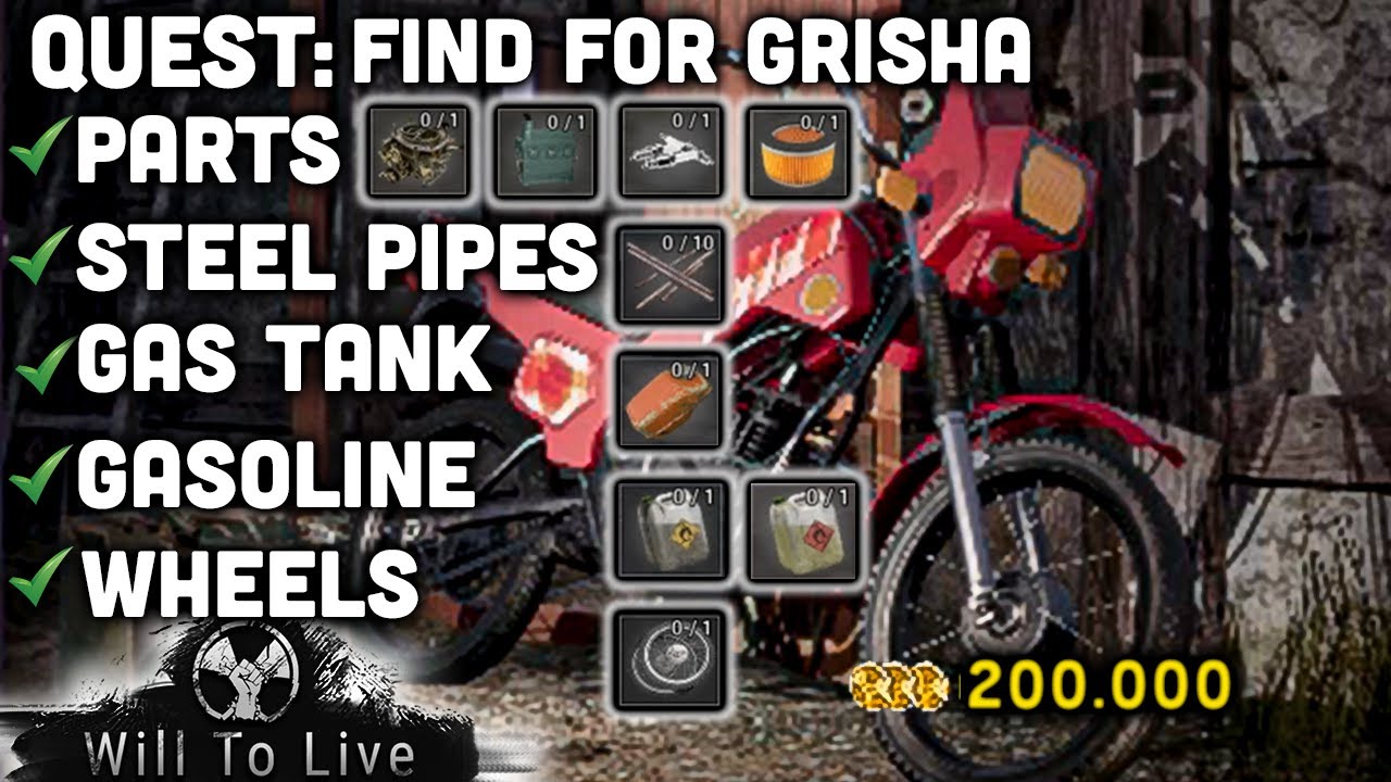 WTLO: COMO CRIAR A MOTO - TODAS AS ETAPAS - will to live online