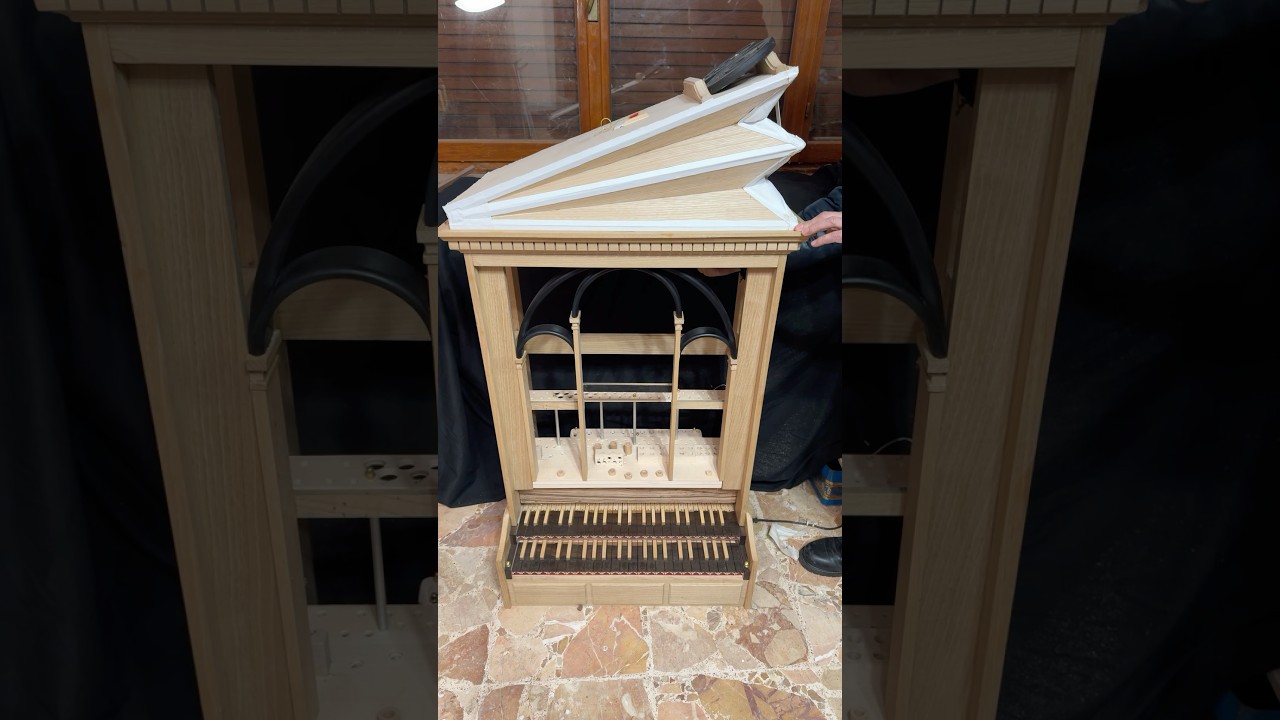 Pump bellows #woodworking #bachbrass #jsbach #music #wood #pipeorgan #pipeorganmusic #diy