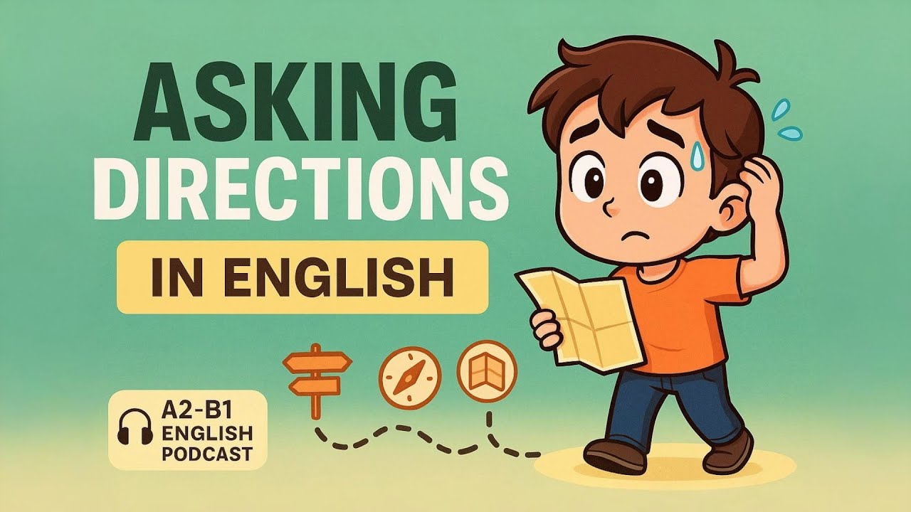 Lost Again? Practice Real English Directions | Easy English Conversations | Ep. 03