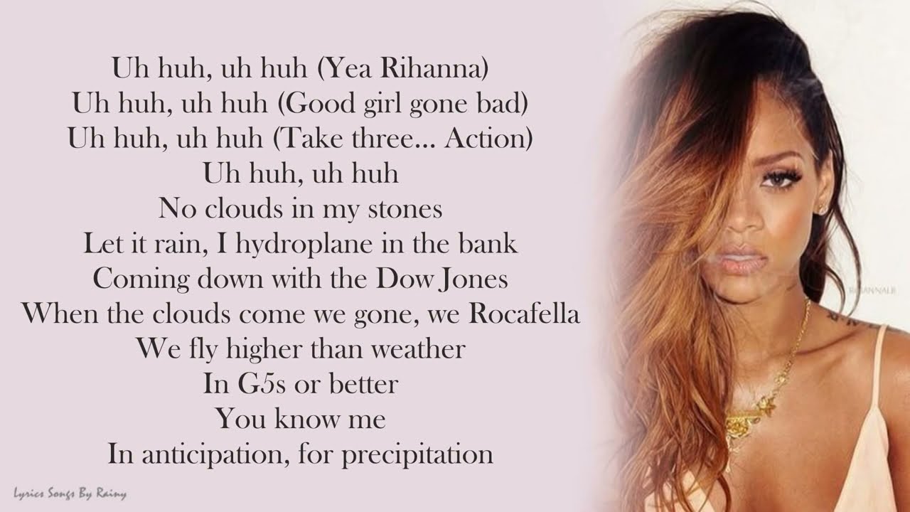 Rihanna  ft. JAY-Z  Umbrella   Lyrics