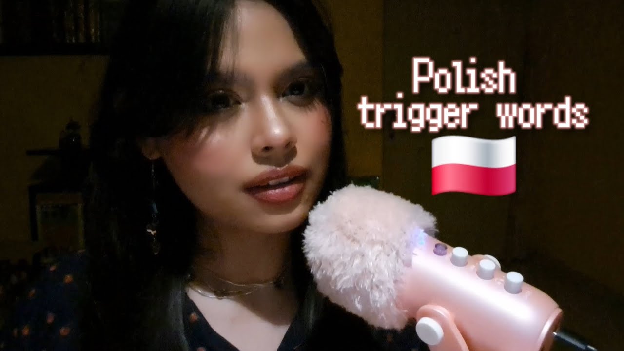 [lofiASMR] Tingly trigger words in Polish ♡ asmr po polsku