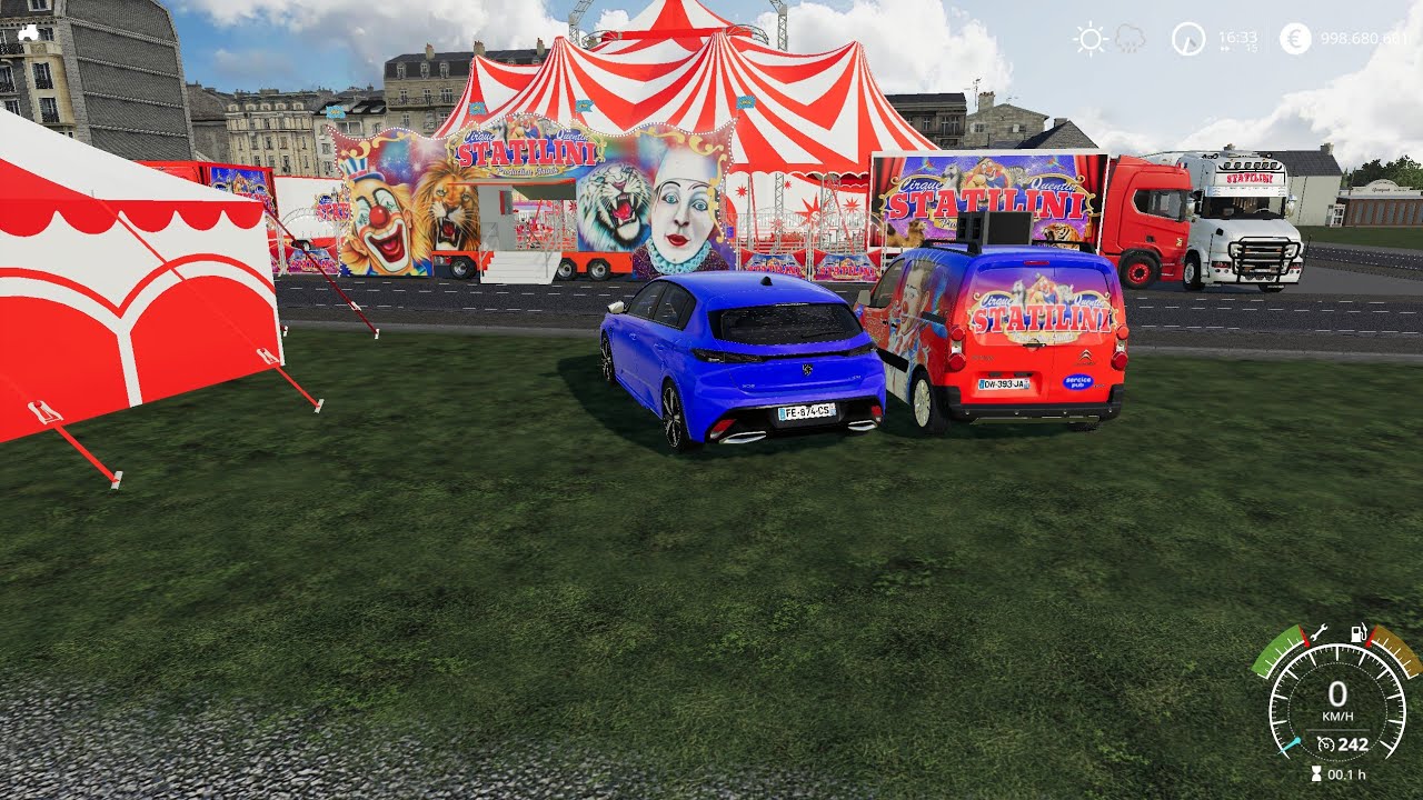 { CIRQUE FS19 } Le Cirque s'installe PARTIE 2