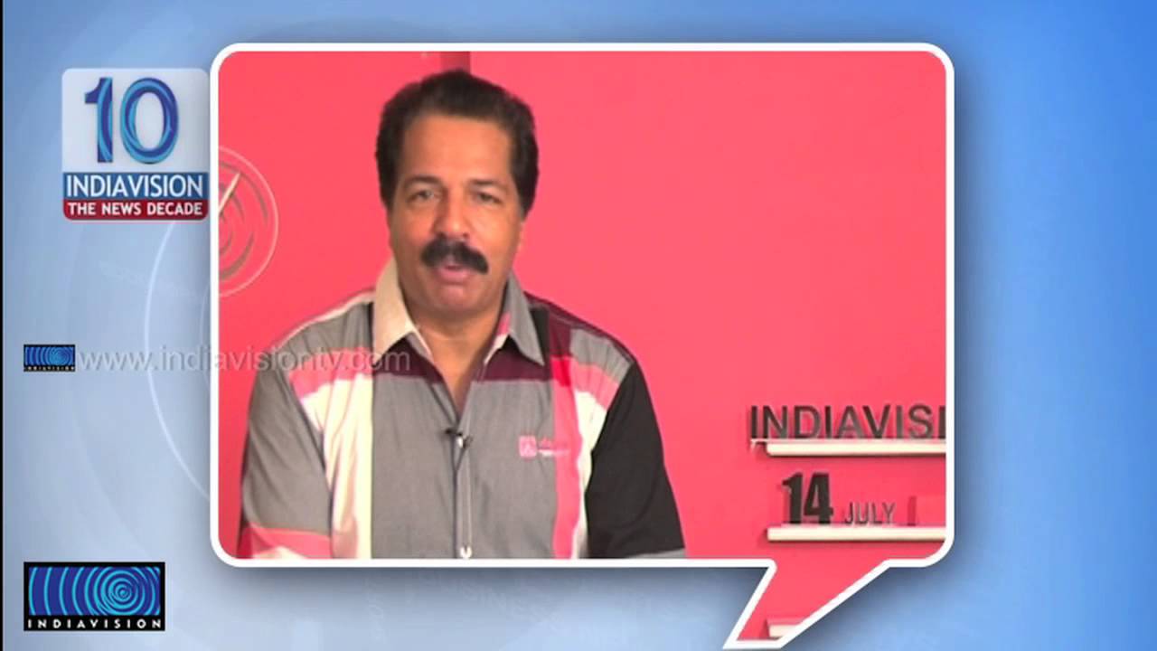 Indiavision Celebrates 10th Anniversary_Testimonial_Sreekandan Nair