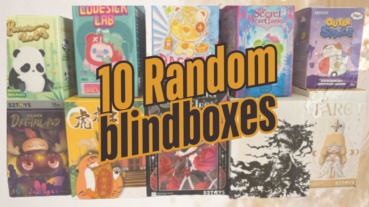 More blind boxes! Panda Roll, Baby Ghost Bear, Sleeping Fairies, and more!
