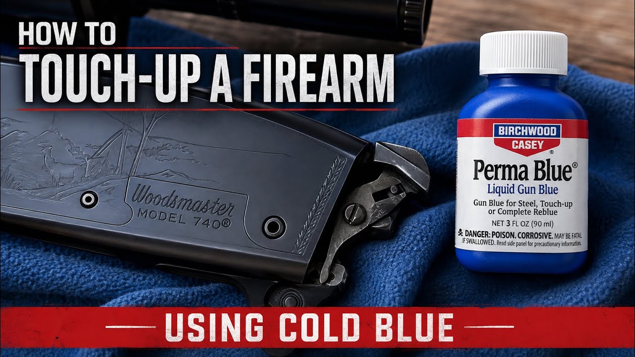 Got a Minute? Learn How To Cold Blue Your Firearm ~ End of Season Maintenance