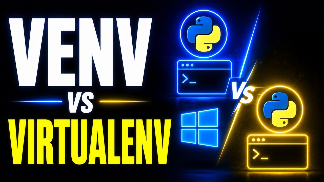 Python venv vs virtualenv on Windows (Beginner's Guide)