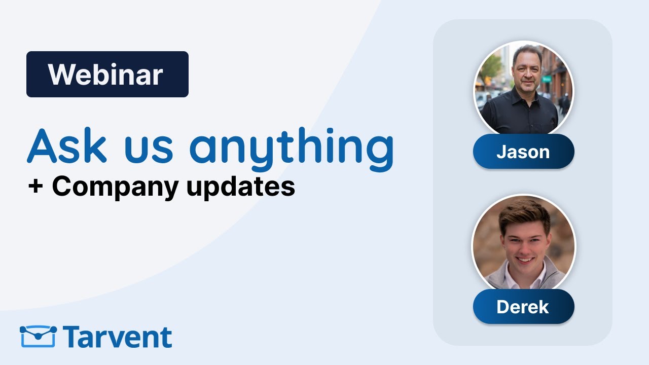 Webinar: November 2025 monthly update and Q&A