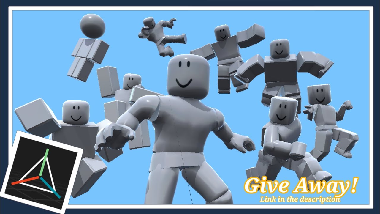 Rigged Roblox Characters Free Give Away
