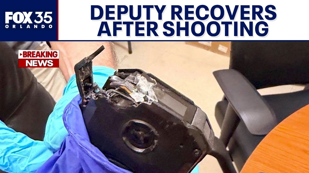 Body camera deflects bullet, saving Volusia County deputy