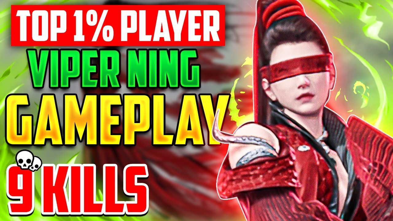 TOP 1% PLAYER | Naraka Bladepoint Gameplay Viper Ning Ranked 9 Kills Victory