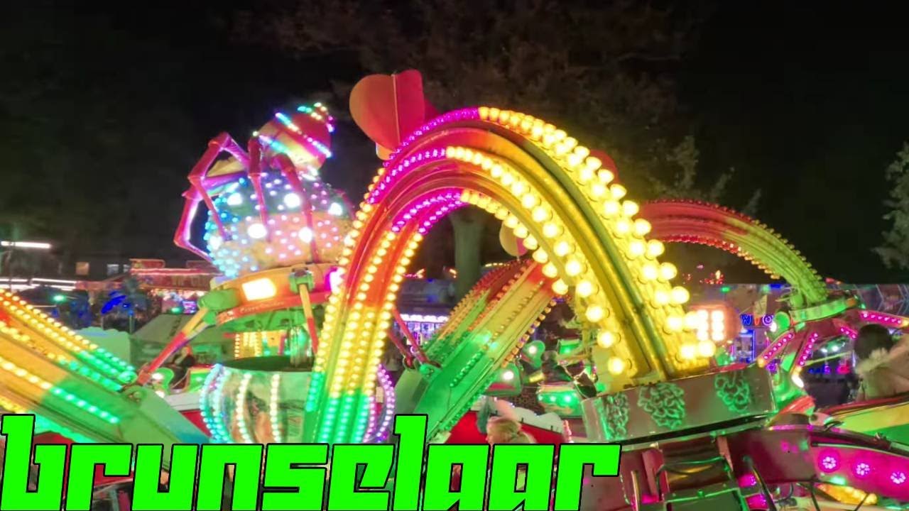 [Onride] Happy Spider - Brunselaar/Lutjens - Halloween Kermis Enschede [10-24-2025][4K 120Hz]