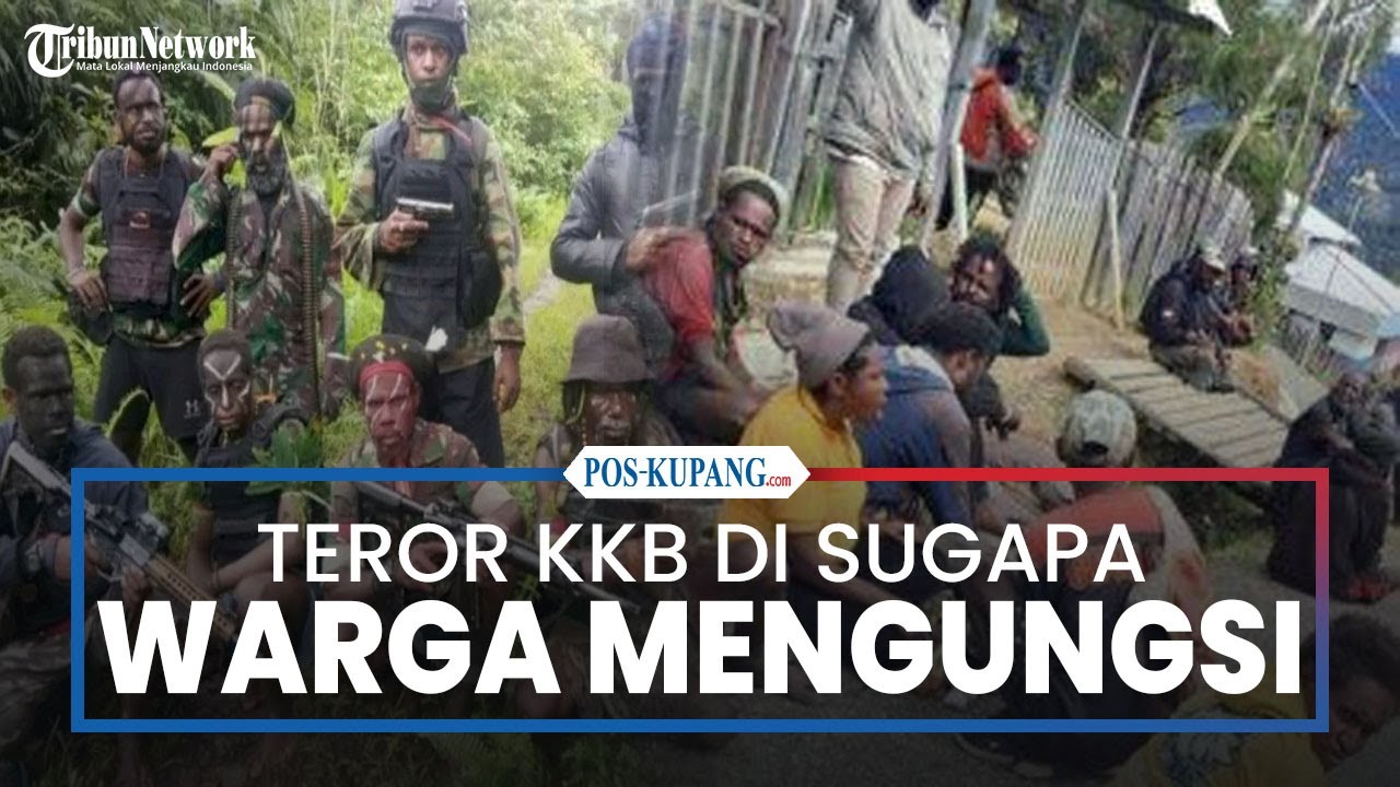 Warga Sugapa Intan Jaya Mengungsi ke Area Pos TNI akibat Teror KKB
