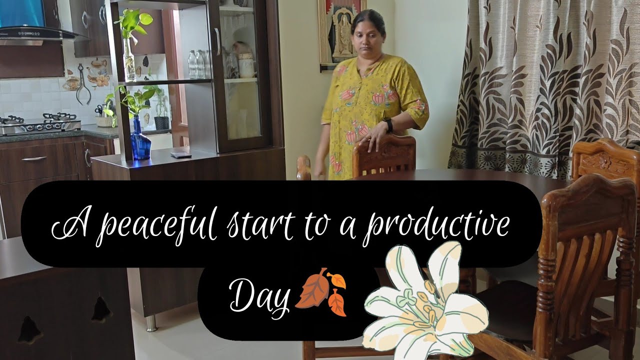 Slow life & happy homemaking | How I start my day happy 😊 Countertop & Stove cleaning routine 