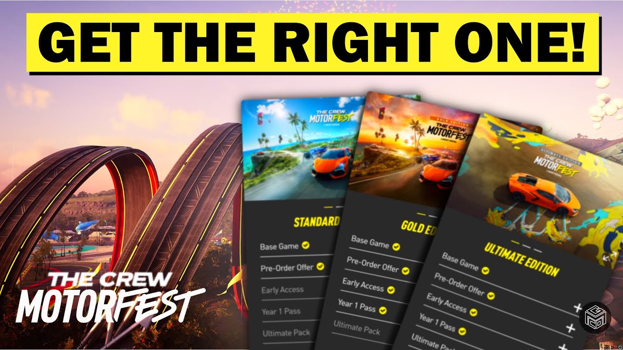 Какую версию THE CREW MOTORFEST вам стоит приобрести и почему?