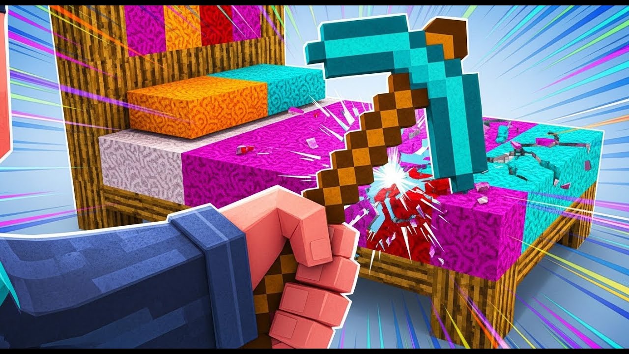 Minecraft Bedwars But I Have No Armour